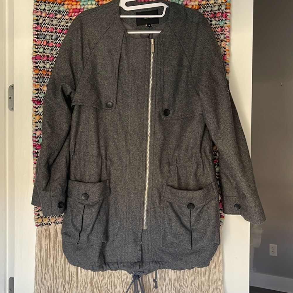 Kai-aakmann beautiful grey wool jacket.  NWT